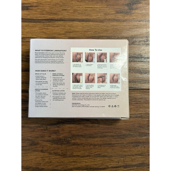 Brow Lamination Kit, Eyebrow Lamination Kit, Instant DIY Eyebrow Lift Kit - Picture 2 of 2
